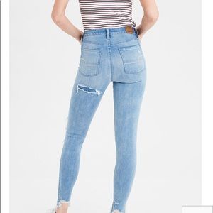 American eagle next level super high waisted jean